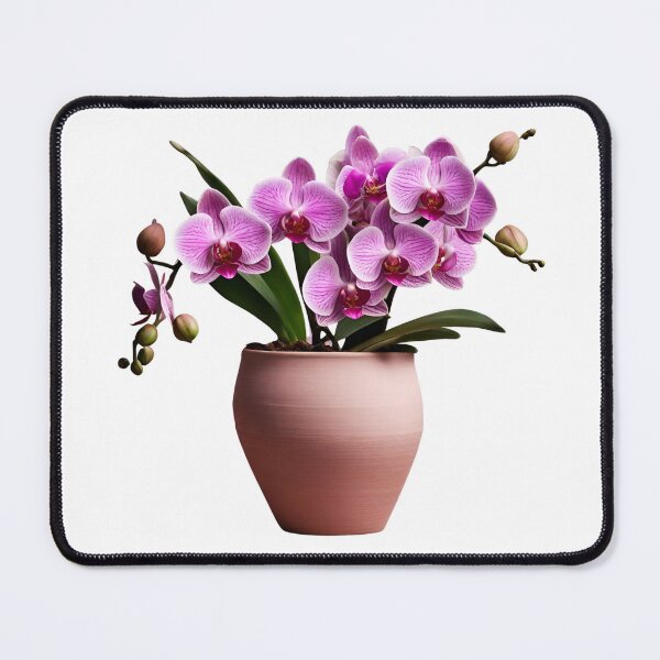 Item preview, Magenta Orchid in Clay Pot designed and sold by silviaol.