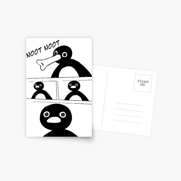 Item preview, Pingu horror looking designed and sold by Stoic Treasures ⭐⭐⭐⭐⭐.