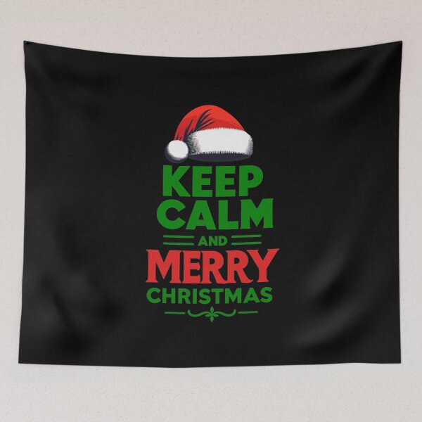 Item preview, Keep Calm and Merry Christmas designed and sold by Nordilandia.