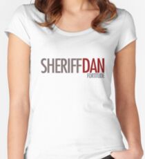 Fortitude - Sheriff Dan Women's Fitted Scoop T-Shirt