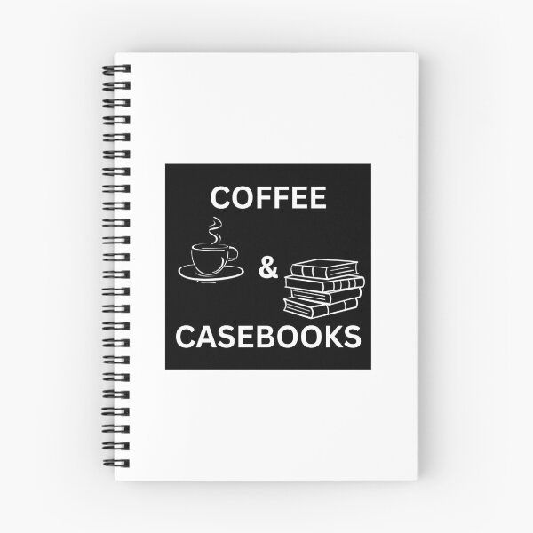 Item preview, Coffee and Casebooks designed and sold by JadeLawDesigns.
