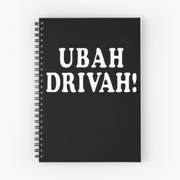 Item preview, Funny Ubah Drivah! Design For Uber And Delivery Drivers designed and sold by SubtleSplit.