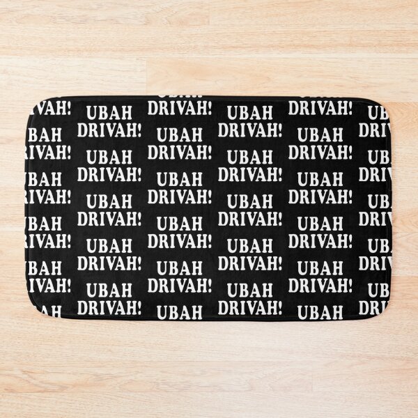 Item preview, Funny Ubah Drivah! Design For Uber And Delivery Drivers designed and sold by SubtleSplit.