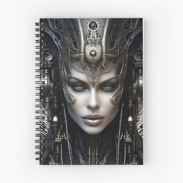 Item preview, Alien Cyborg Goddess  - Dark Fantasy Dreams 8 designed and sold by Benito Del Ray.