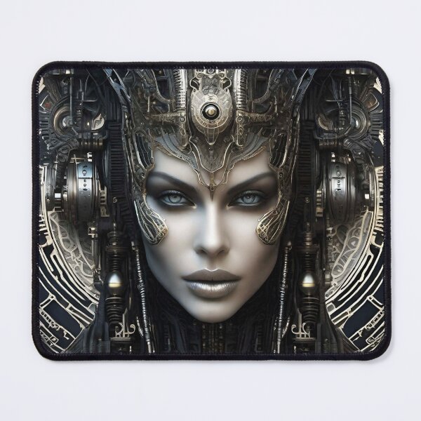 Item preview, Alien Cyborg Goddess  - Dark Fantasy Dreams 8 designed and sold by Benito Del Ray.