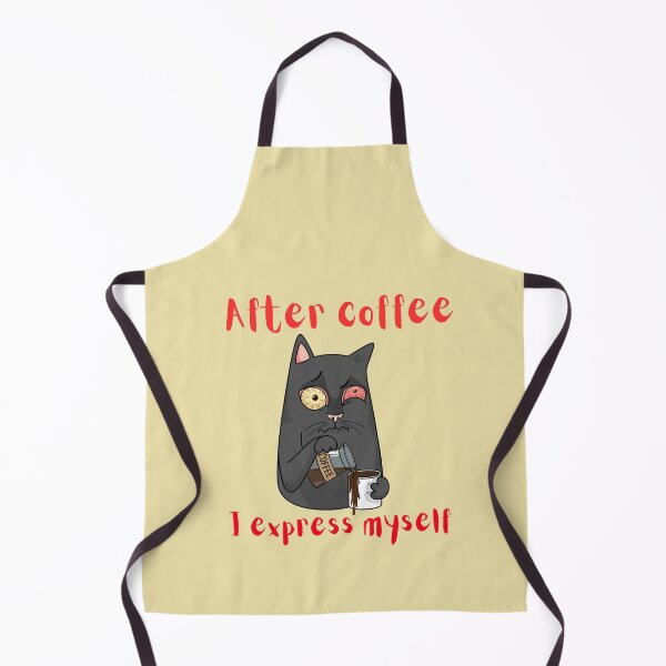 Item preview, Funny cat drinking coffee designed and sold by amaria56.