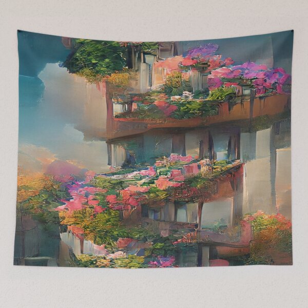 Item preview, Balcony Flowers designed and sold by AceOfTowers.
