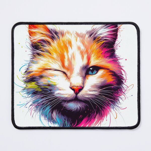 Item preview, A winking cat. designed and sold by growing-mom.