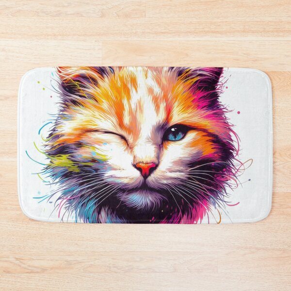 Item preview, A winking cat. designed and sold by growing-mom.