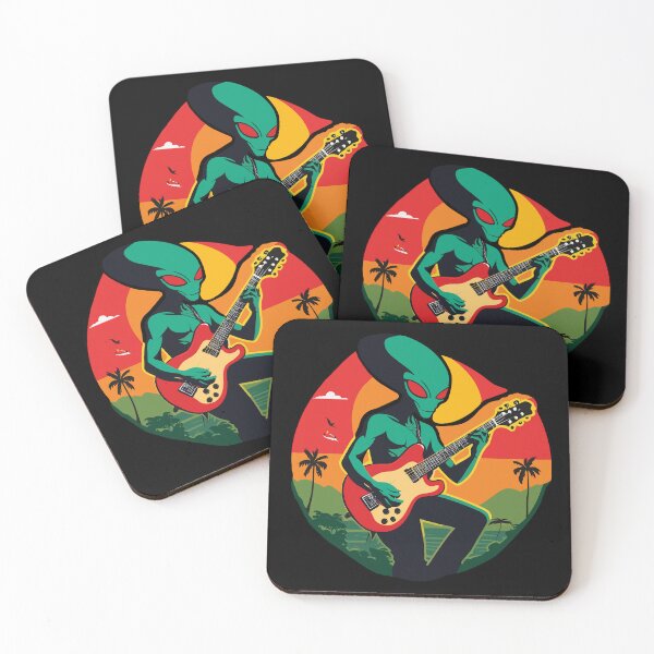 Item preview, Extraterrestrial Jam Session designed and sold by reggaeartgifts.