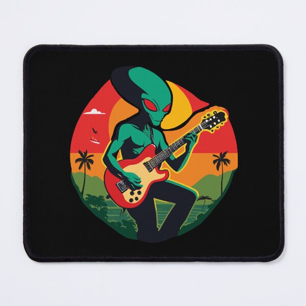 Item preview, Extraterrestrial Jam Session designed and sold by reggaeartgifts.