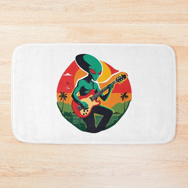 Item preview, Extraterrestrial Jam Session designed and sold by reggaeartgifts.