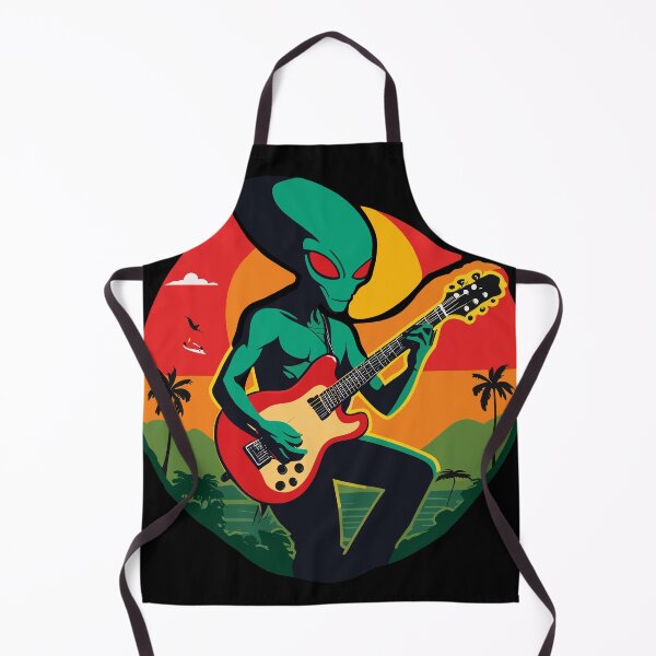 Item preview, Extraterrestrial Jam Session designed and sold by reggaeartgifts.