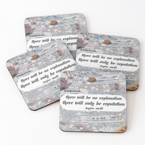 Item preview, Taylor Swift reputation quote (newspaper bg) designed and sold by RadRoseRhapsody.