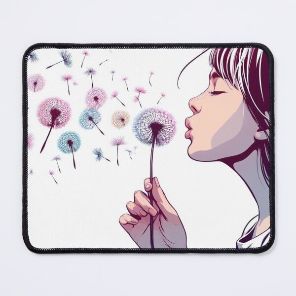 Item preview, Dandelion seeds and girl. designed and sold by growing-mom.