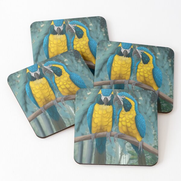 Item preview, Gossiping parrots designed and sold by DragonArtist15.