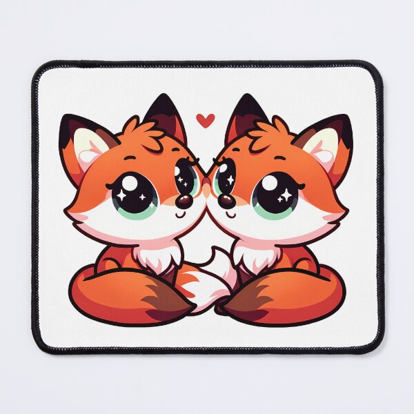 Item preview, Cute Foxes In Love designed and sold by foxx-design.