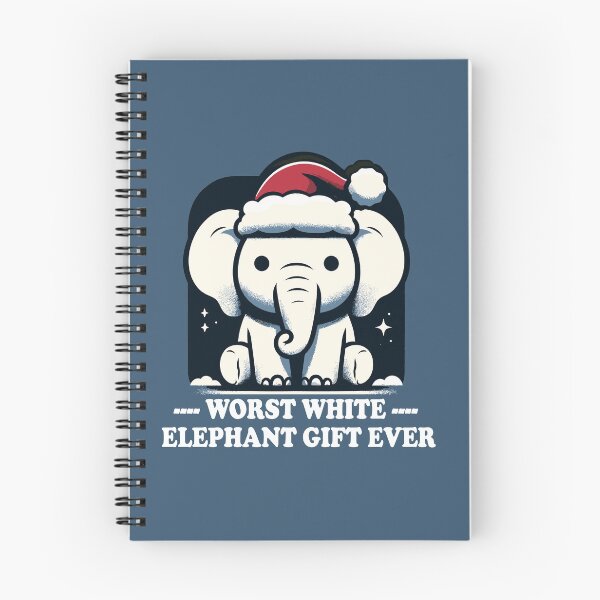Item preview, Worst White Elephant Gift Ever Dumbfounded Elephant designed and sold by SubtleSplit.