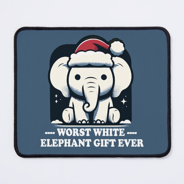Item preview, Worst White Elephant Gift Ever Dumbfounded Elephant designed and sold by SubtleSplit.