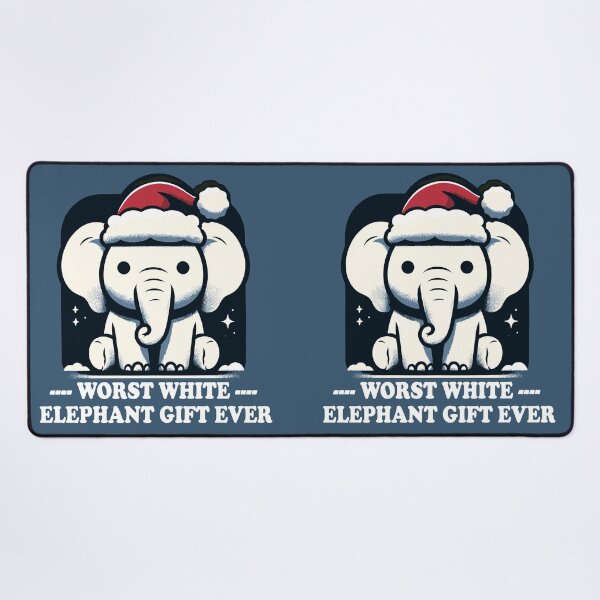 Item preview, Worst White Elephant Gift Ever Dumbfounded Elephant designed and sold by SubtleSplit.