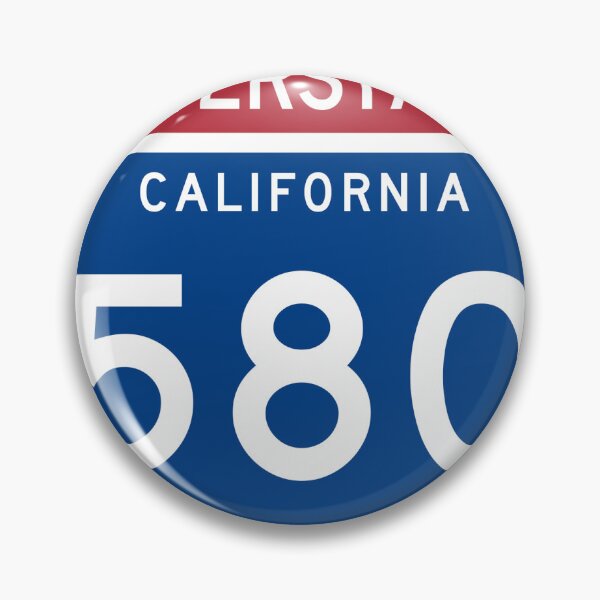 Item preview, California 580 Sign - Interstate designed and sold by trqffic.