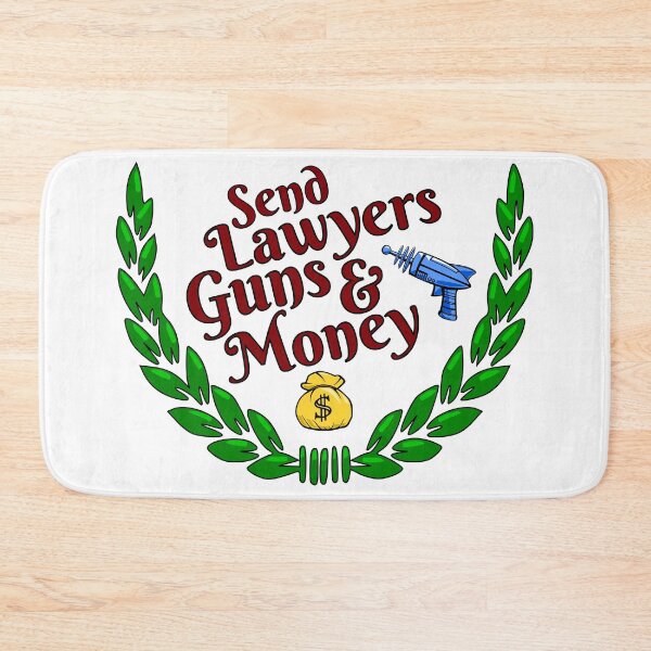 Item preview, Lawyers, Guns and Money designed and sold by RUKindDesign.