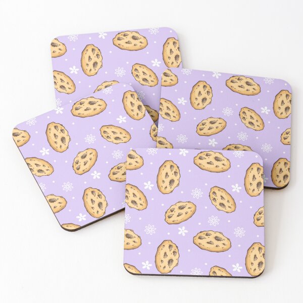 Item preview, Grandma's Cookies Pattern in Lilac designed and sold by The Bubblegum Buck.