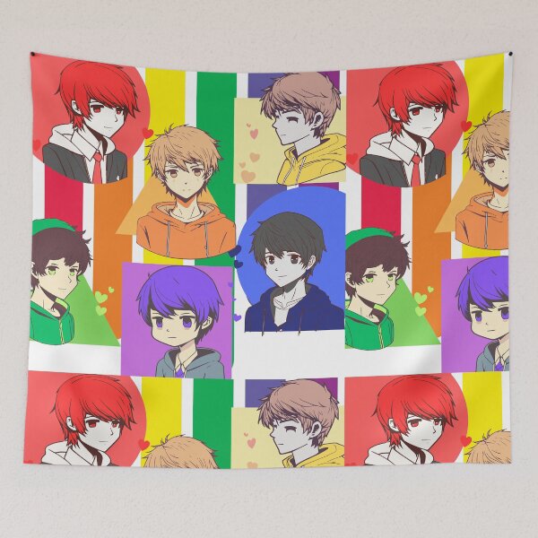 Artikelvorschau, Yaoi Boys BL Seme / Uke / Fujoshi LGBT-Farben entworfen und verkauft von ChibiCollectors.