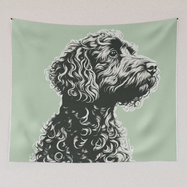 Item preview, Cockapoo Portrait designed and sold by allyiscoral.