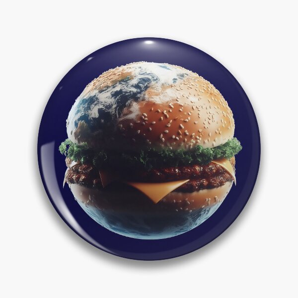Artikelvorschau, Der EarthBurger oder GloBurger? entworfen und verkauft von Moodific.