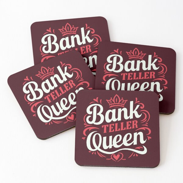Item preview, Red Bank Teller Queen designed and sold by SweetClicks123.
