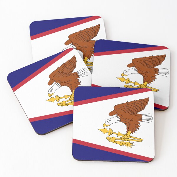 Item preview, Flag of American Samoa designed and sold by FlagsandSymbols.