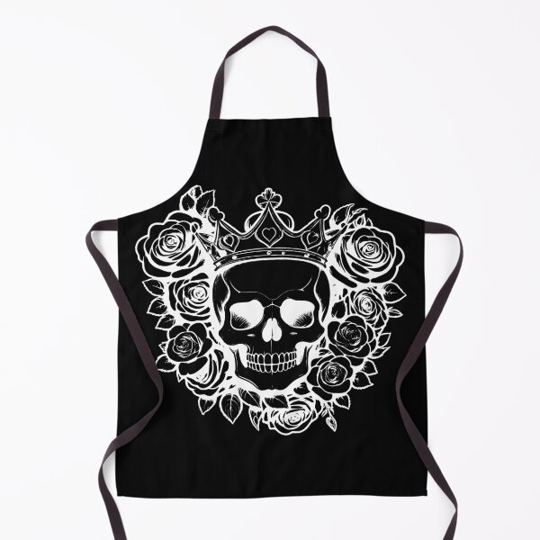 Item preview, Skull Queen of Hearts I - White designed and sold by Skulls & Calaveras.