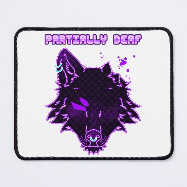 Item preview, ★ PARTIALLY DEAF WOLF designed and sold by HAZARDWIFE.