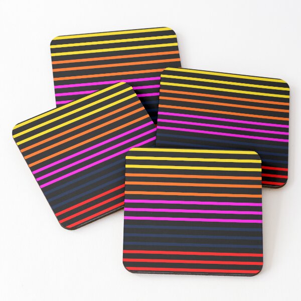 Item preview, Abstract Print Multicolor Lines designed and sold by OmikronStore.
