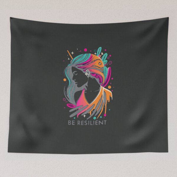 Item preview, Be resilient. The Power of Resilience: How to Bounce Back from Anything. Never Give Up. Find Your Inner Strength. designed and sold by bubblylive.