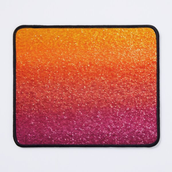 Item preview, Orange and Pink Gradient Glitter Bead Design designed and sold by RestingLioness.
