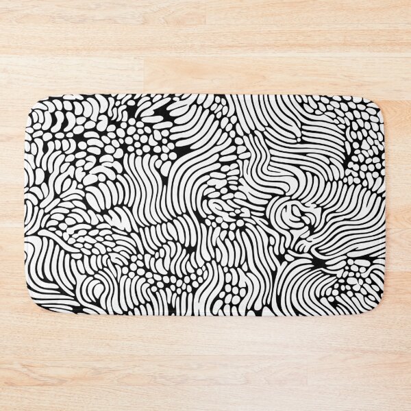 Item preview, Black and White seamless art designed and sold by Tarintr.