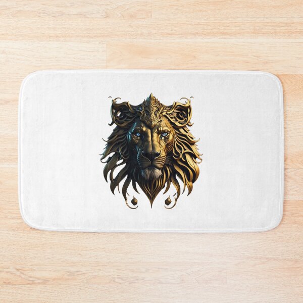Item preview, Golden Lion Face designed and sold by likbatonboot.