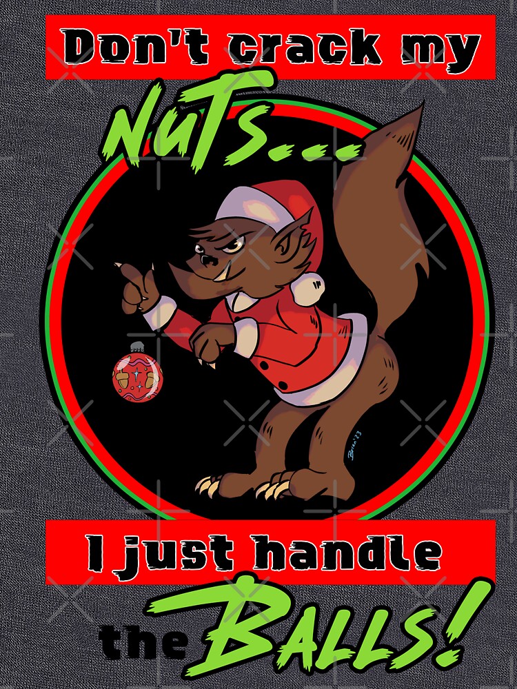 Thumbnail 7 of 7, Classic T-Shirt, Holiday Creatures - Don't Crack My Nuts designed and sold by cerealcreatures.