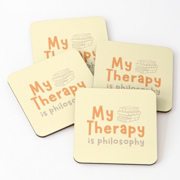 Item preview, My therapy is Philosophy - Book Lover designed and sold by ArtCreativeSACB.