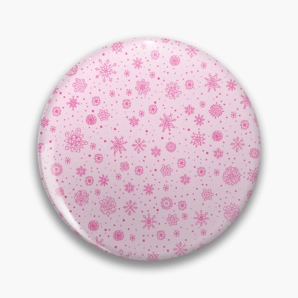Item preview, Delicate Pink Snowflake Winter Pattern designed and sold by Deborah Camp.