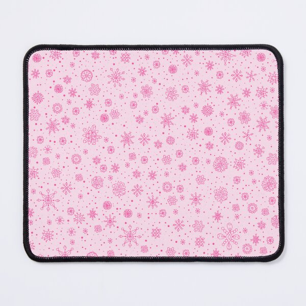 Item preview, Delicate Pink Snowflake Winter Pattern designed and sold by Deborah Camp.