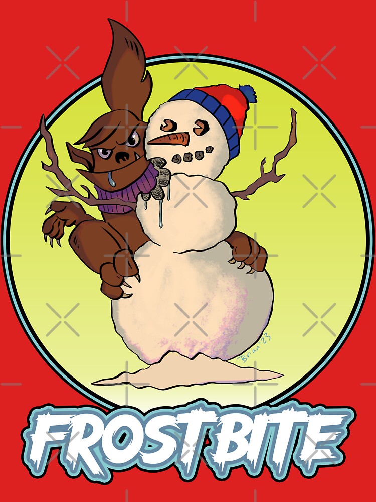 Thumbnail 7 of 7, Classic T-Shirt, Holiday Creatures - Frostbite designed and sold by cerealcreatures.