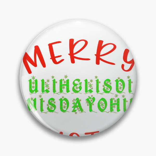 Item preview, Cherokee Merry Christmas designed and sold by Native-Designs.