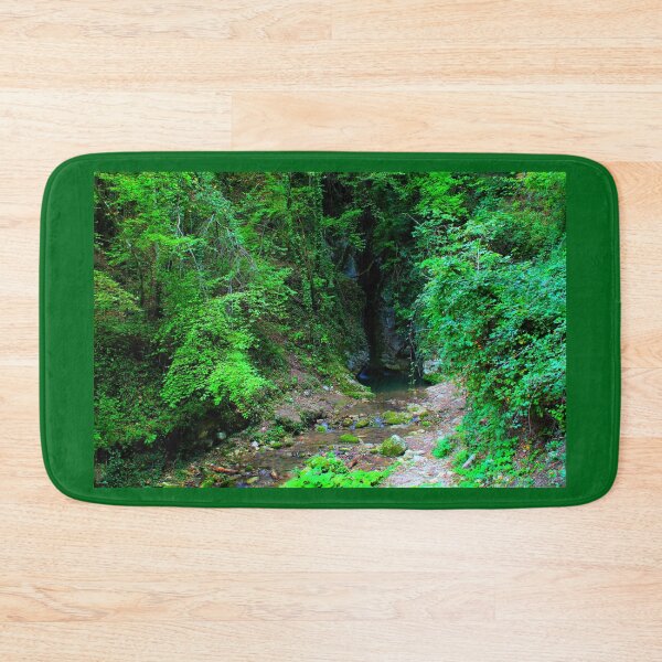 Item preview, View from Sarnano at Cascata del Pellegrino in the Sibillini Mountains designed and sold by Kristina Drozd.