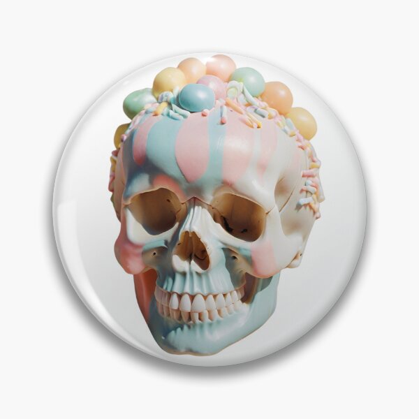 Item preview, Pastel Skull with Candy  designed and sold by AnimaliaStar.