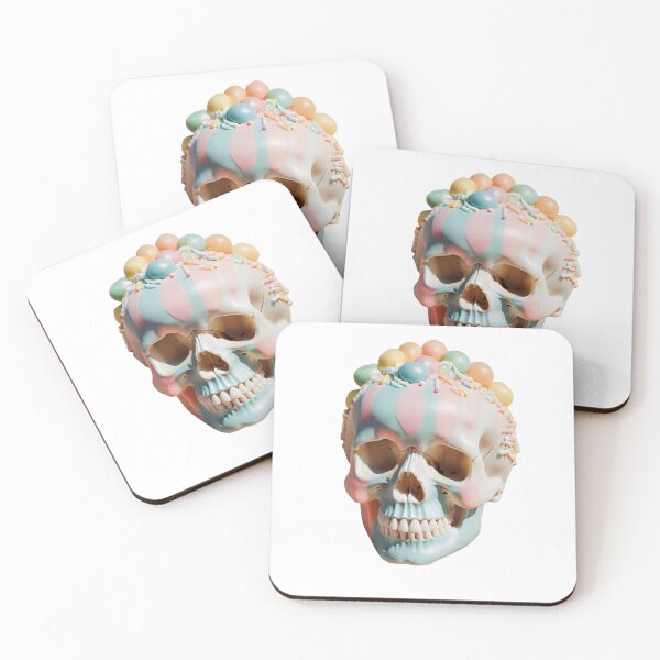Item preview, Pastel Skull with Candy  designed and sold by AnimaliaStar.