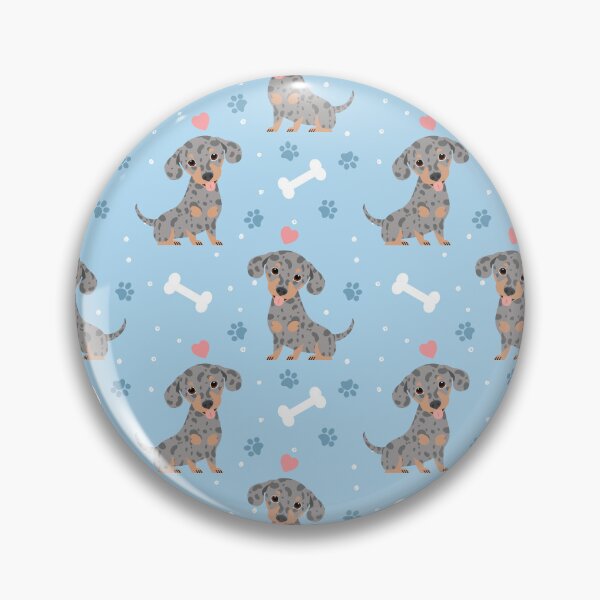Item preview, Gray Tan Chiweenie Dachshund Chihuahua Mix designed and sold by Lulupainting.
