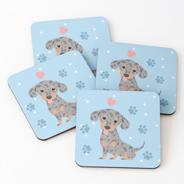 Item preview, Gray Tan Chiweenie Dachshund Chihuahua Mix designed and sold by Lulupainting.